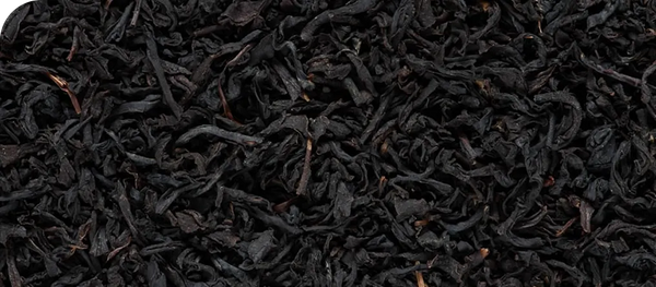 Close-up of black tea leaves